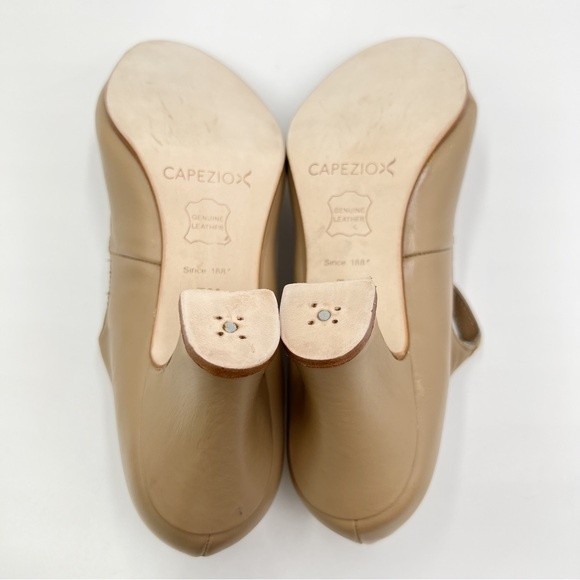 Capezio 653 Women's Manhattan Character Caramel Tan Dance Shoes Heels Size 5 NEW - Picture 9 of 13
